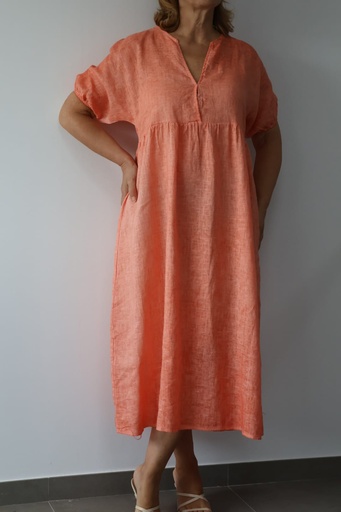 [CRL14495CRL] Vestido DELFINA Coral