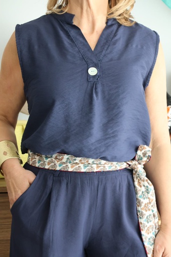 [GLA51553AZU] Camisa ALBÓNDIGA Azul