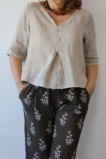[GLA2984BEI] Camisa ESPECIA Beige