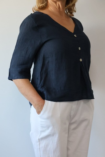 [GLA2984AZU] Camisa ESPECIA Azul