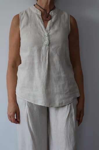 [LIN722011BEI] Camisa GIRASOL Beige