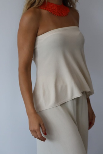 [CEL1673MAR] Top SUSANA Marfil