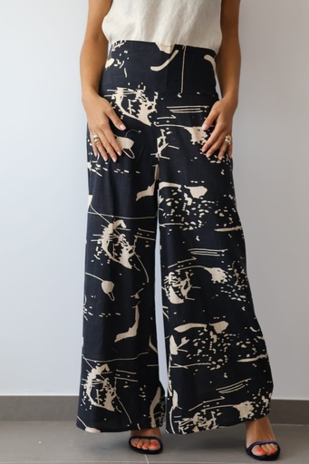 [RCH01NEG] Pantalón PICASSO Negro
