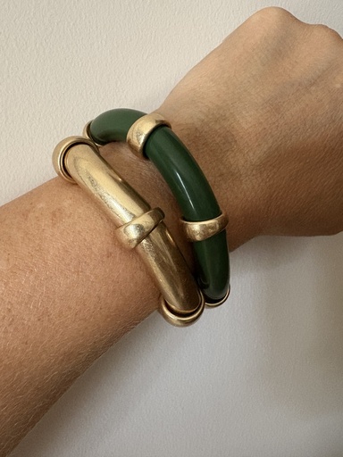 Pulsera HAZEMA Verde. (Juego de 2)