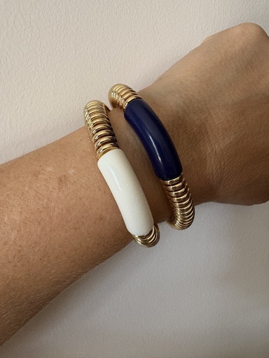 Pulsera MUELLE Azul ( Juego de 2)