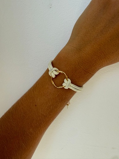 Pulsera ARO Marfil