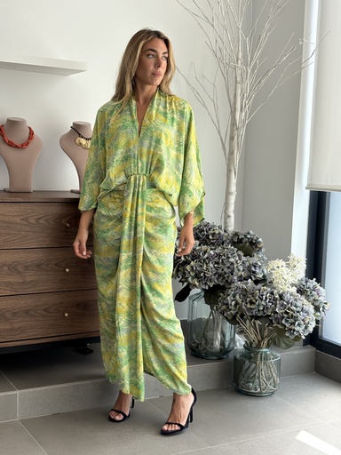[MN1887LIM] Vestido RUTE Lima