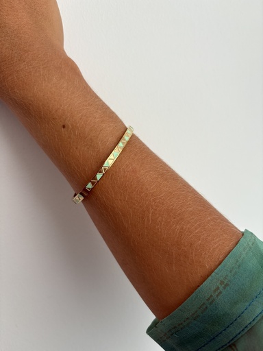 Pulsera PIRAMIDE Verde