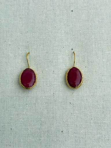 Pendiente Gota Rosa