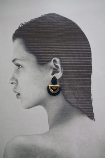 Pendiente GORKI Azul