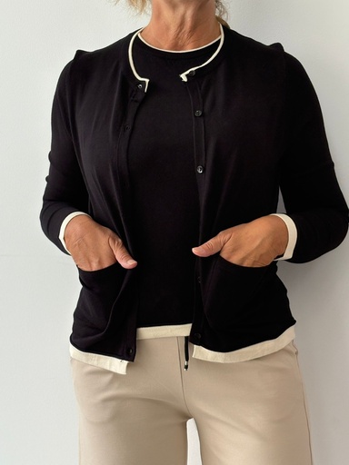 [GLA9650-9649NG] Conjunto LUGO Negro