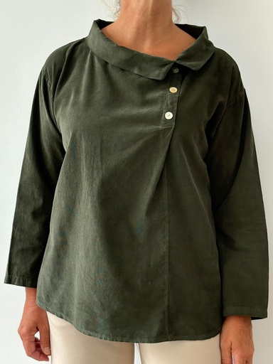 [GLA35238KK] Camisa TARRAGONA Kaki