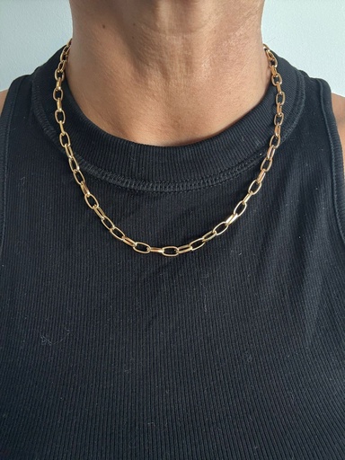 Gargantilla ESLABON Estrecho