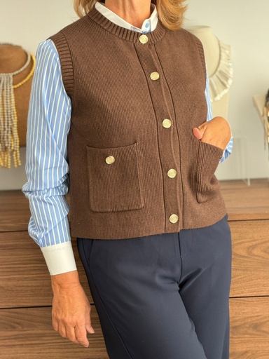 [JNJ1123MRR] Jersey AMARA Marrón