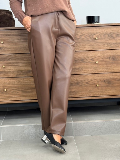 [BLUR4703MRR] Pantaón LEONIDE Marrón