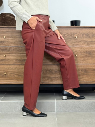 [BLUR4703TJ] Pantaón LEONIDE Teja