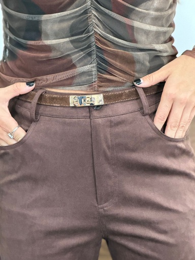 Cinturón SERRAJE Marrón