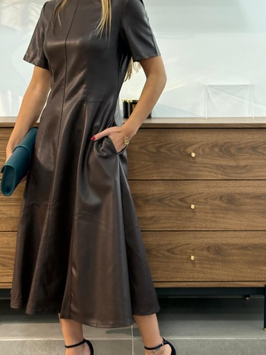 Vestido LEINA Marrón