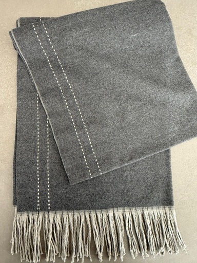 Pashmina PUNTEADA Gris