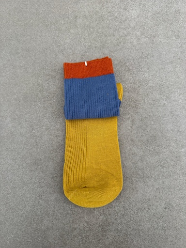 Calcetín TRICOLOR Mostaza