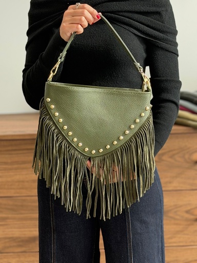 [MAR6009KK] Bolso BOHO Kaki