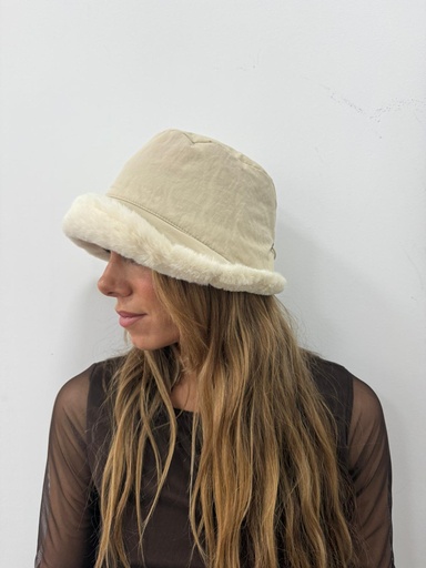 [CUCHATW149MF] Gorro POLAR Marfil