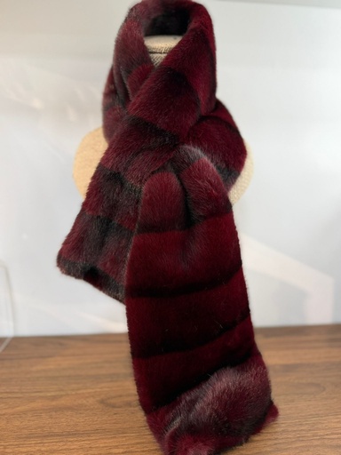 [JAM6609BU] Bufanda NIEVE Burdeos