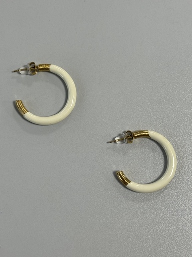 Pendiente PINTURA Blanca