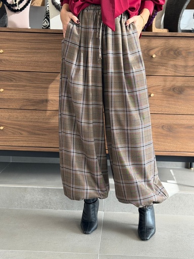 [MUI482417VS] Pantalón KRISTEN Visón