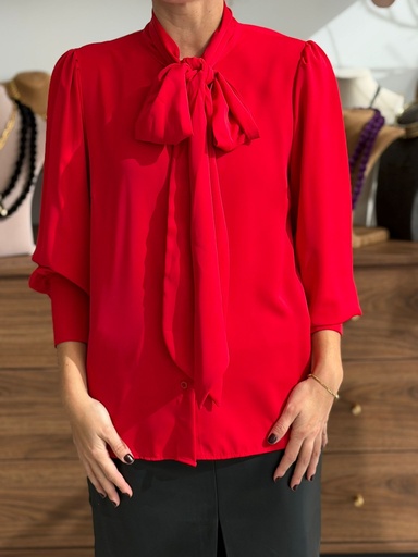 [MU16091RJ] Camisa LAZADA Rojo