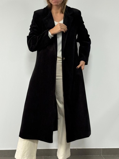 [SP1166NG] Abrigo LUPE Negro