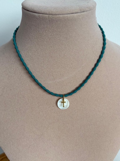 Gargantilla RIZADA Verde