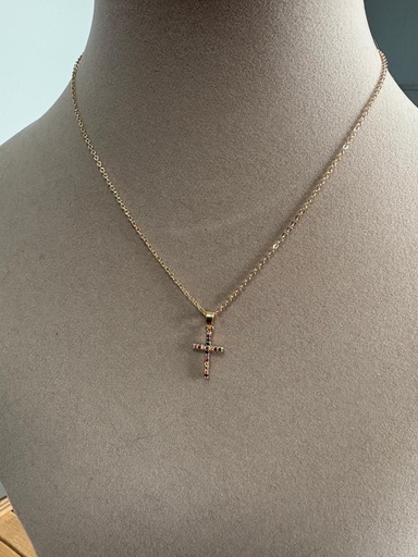 Gargantilla CRUZ COLOR