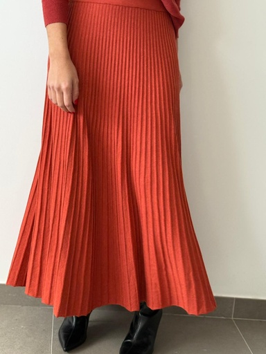 [AK10361TJ] Falda CAMPANA Teja