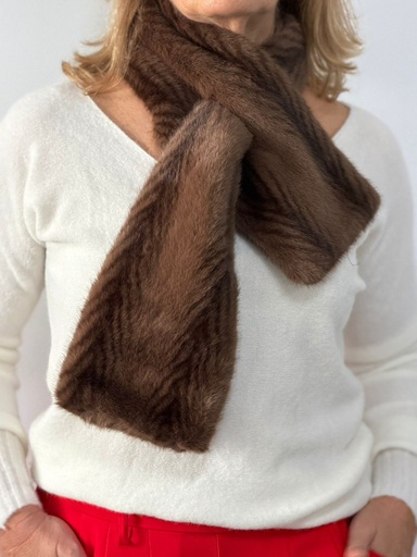 [JAM6610MRR] Cuello ALBA Marrón Claro