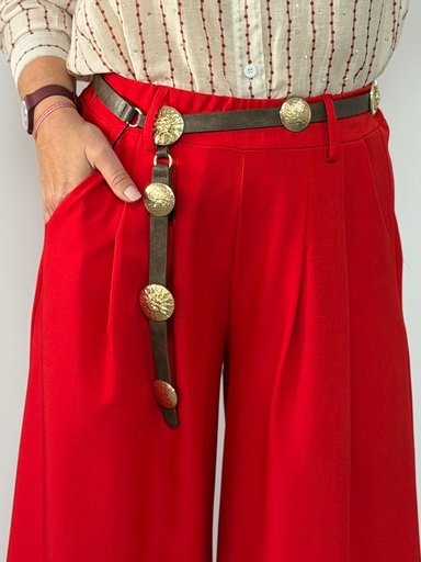 [JAM3954MRR] Cinturón SOLANI Marrón