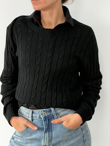 [ANG0001NG] Jersey VERNA Negro