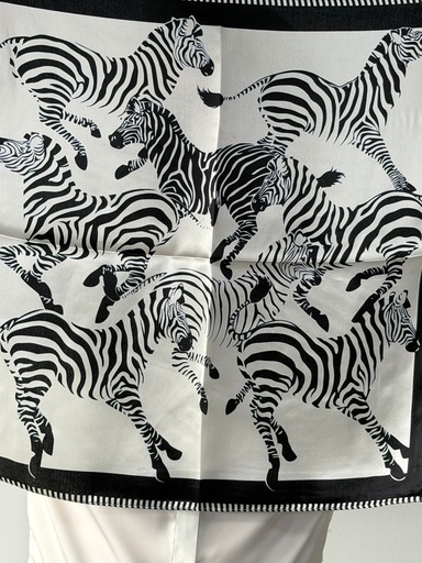 PAÑUELO CEBRAS Negro