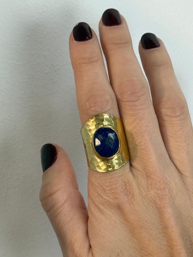 ANILLO OPULO AZUL