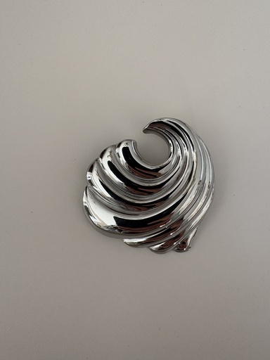 [IBE24150] Broche REMOLINO Plateado