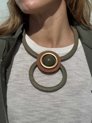 [SON55950VE] Collar SUECA Verde