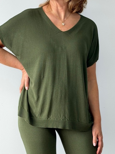 [OK2532VR] JERSEY  MARIANA VERDE