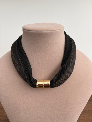 [SON55883NG] COLLAR MALLA NEGRO