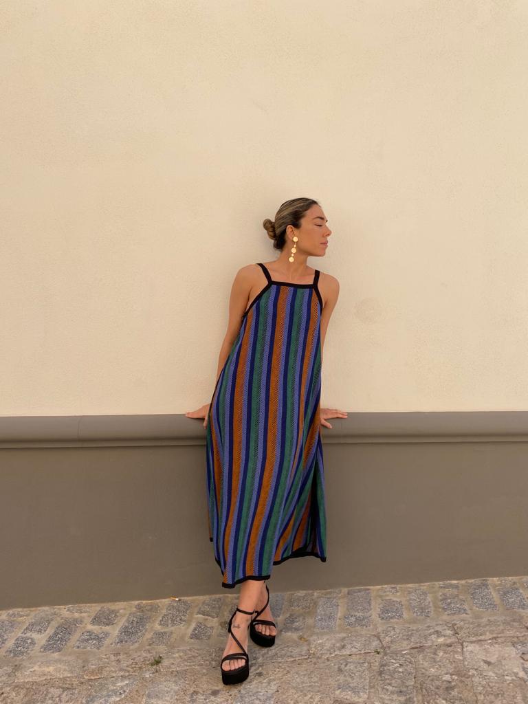 Vestido Espigado