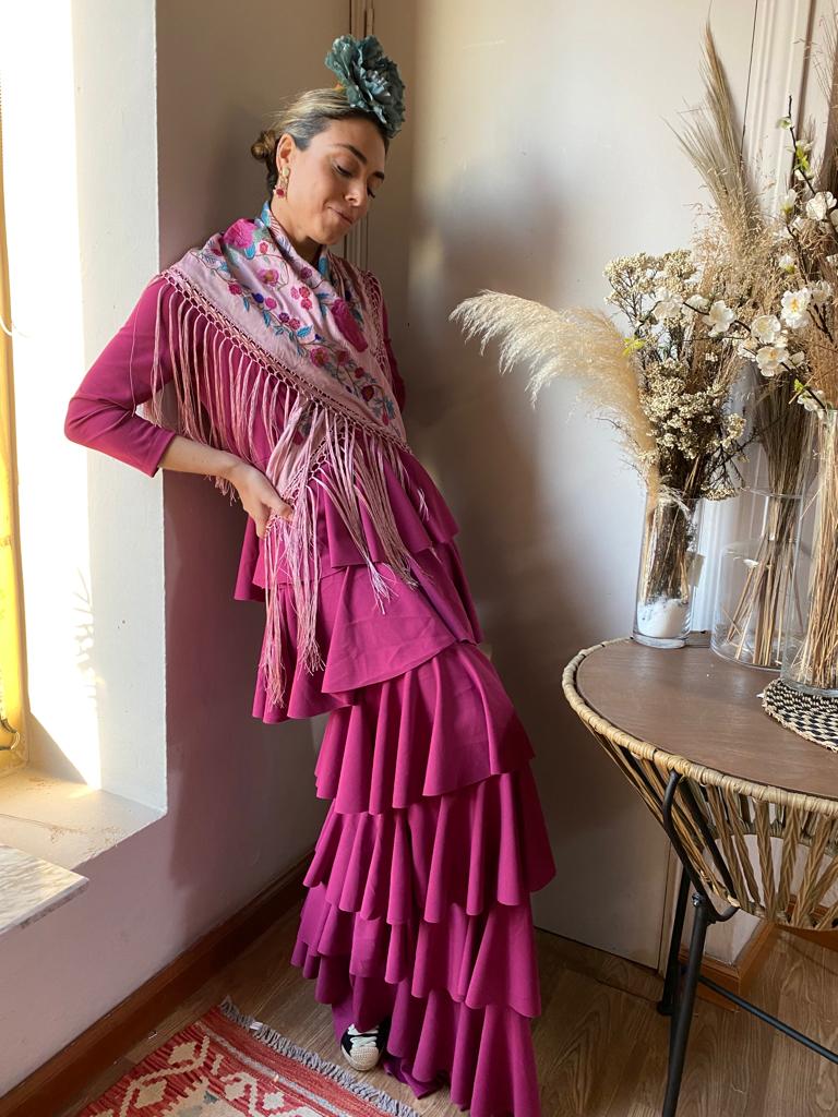 Traje Triana buganvilla