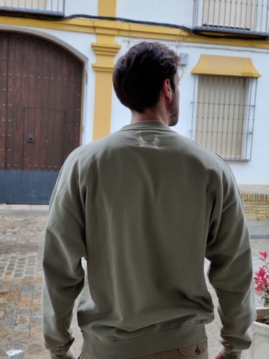 Sudadera Bravo Caqui