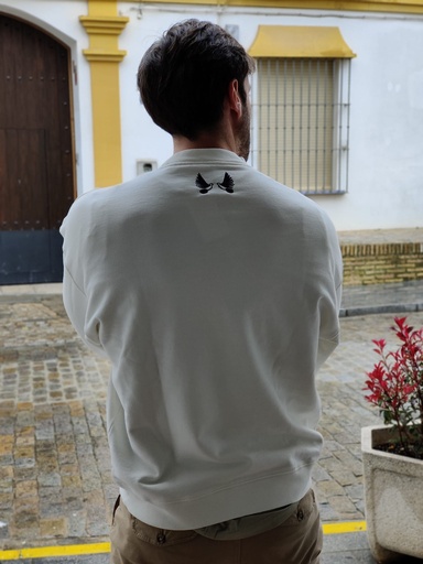 Sudadera Bravo Marfil  REBAJADO 50%