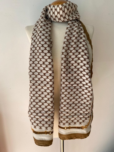 Foulard Cadena Marrón